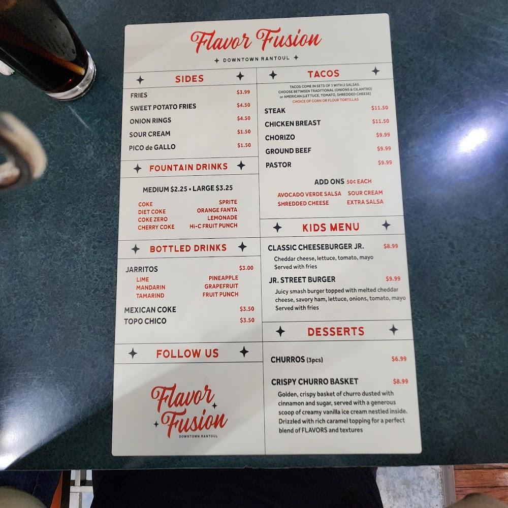 Flavor Fusion Menu image 4
